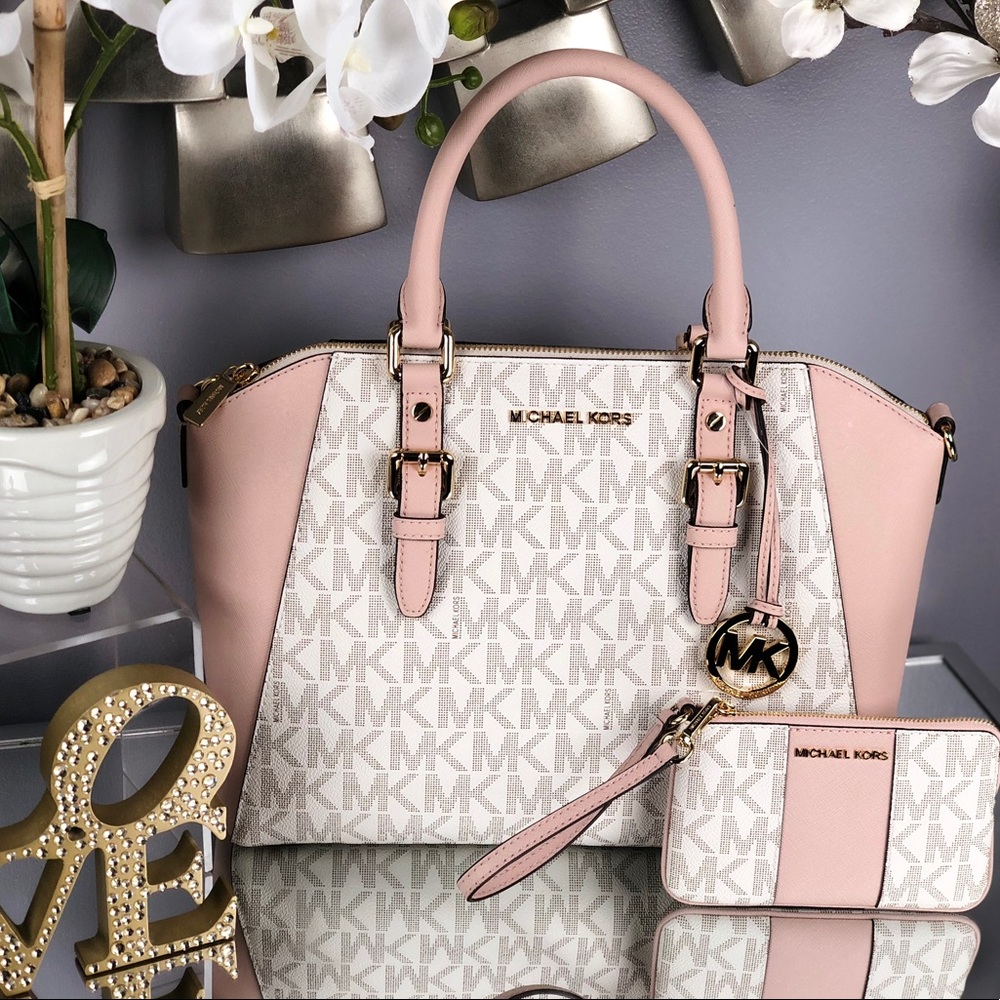 Michael Kors Large Ciara Satchel Crossbody Bag - Picture 5 of 8
